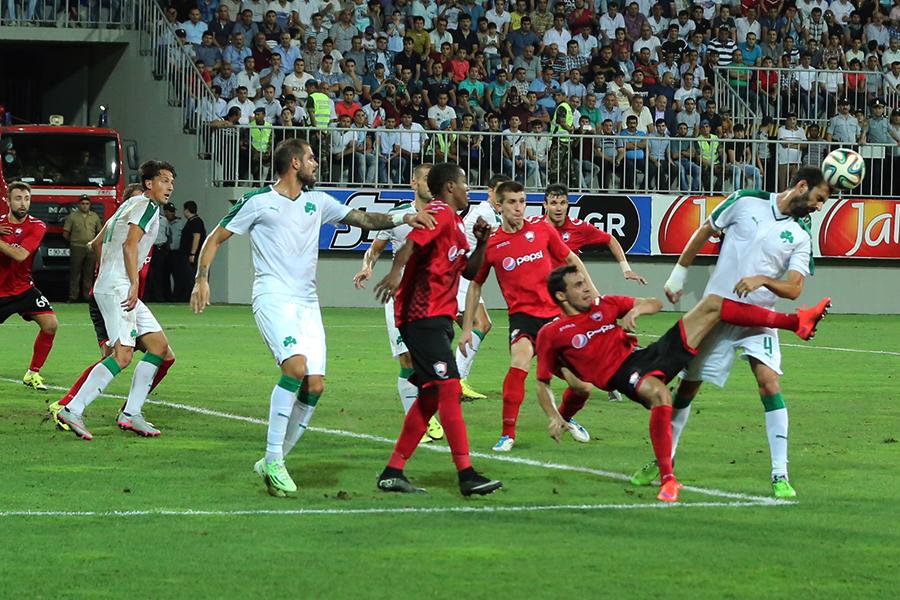 “Qəbələ”nin yunanlarla ilk duelindən qol səsi çıxmadı