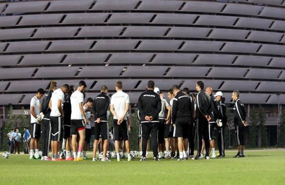 “Neftçi” Bakı Olimpiya stadionunda məşq etdi