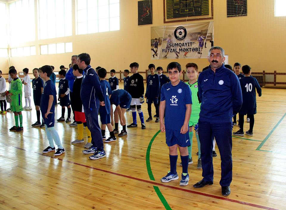 “Sumqayıt” futzal məktəbinin açılışı olub