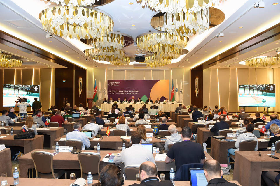 Avropa milli olimpiya komitələrinin rəhbərləri paytaxtda