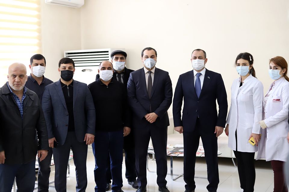 Adil Əliyevin təşəbbüsü  ilə idman ictimaiyyəti üzvləri qanvermə aksiyasında