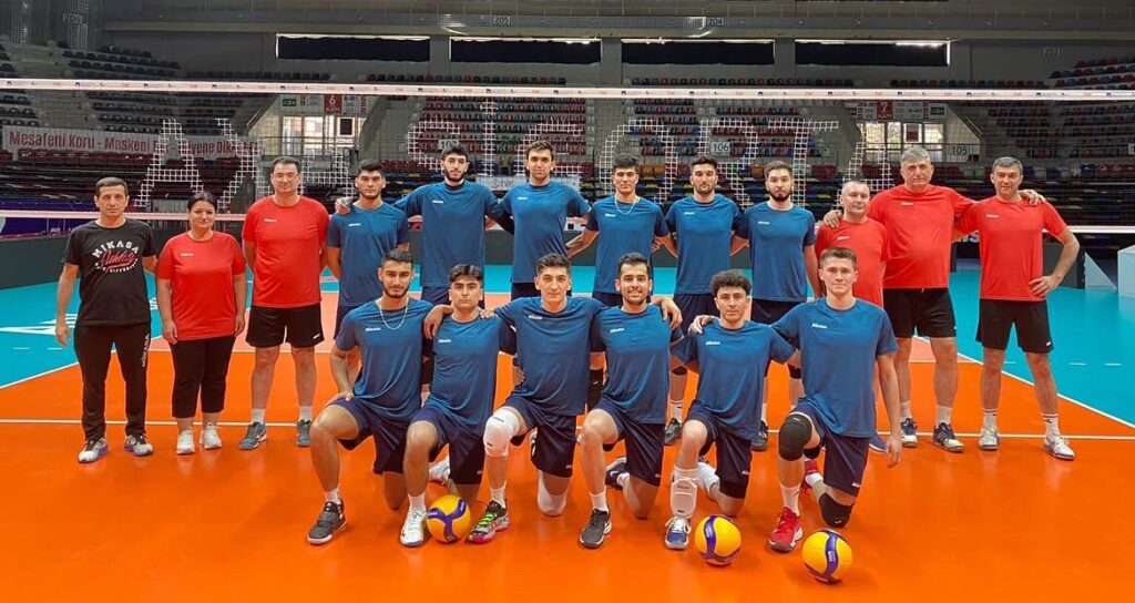 Gənc voleybolçular Türkiyədə hazırlığa yekun vurublar