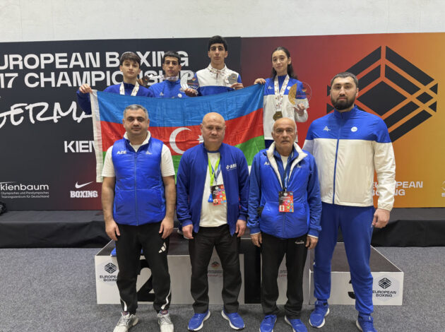 Avropa çempionatında 4 medal