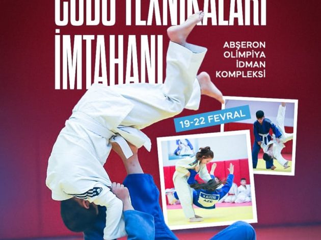 Cüdo texnikaları imtahanı keçiriləcək