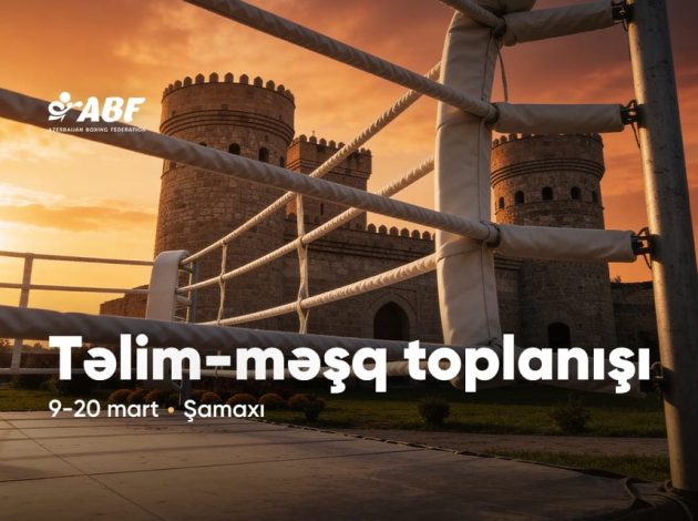 Boksçular hazırlaşırlar