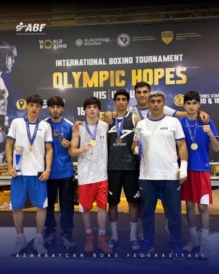 Yeniyetmə və gənc boksçular olimpiya ümidləri turnirində ümidləri doğruldublar