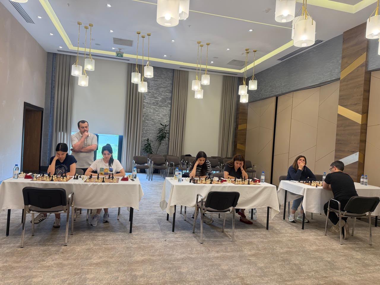 Qadın şahmat millisi olimpiadaya hazırlığı davam etdirir