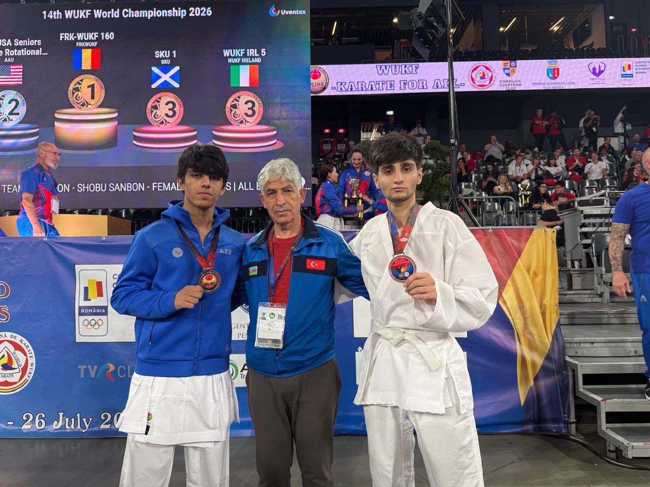 Dünya çempionatında 4 medal
