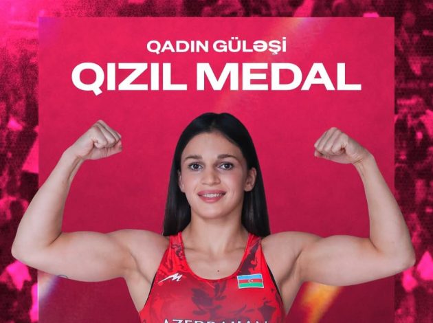 Güləşçimiz qitə çempionu oldu!