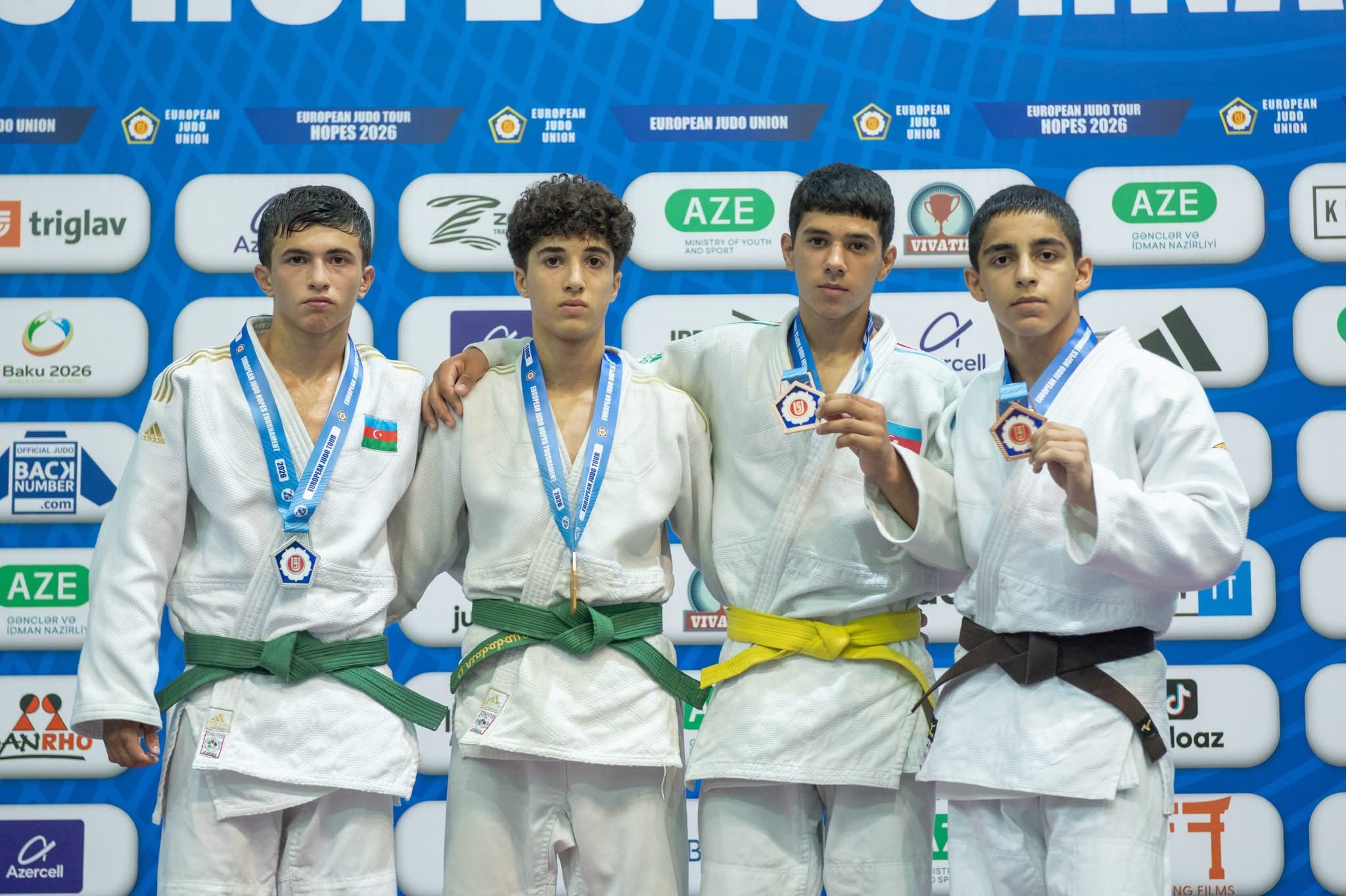 İlk medalçılar müəyyənləşib