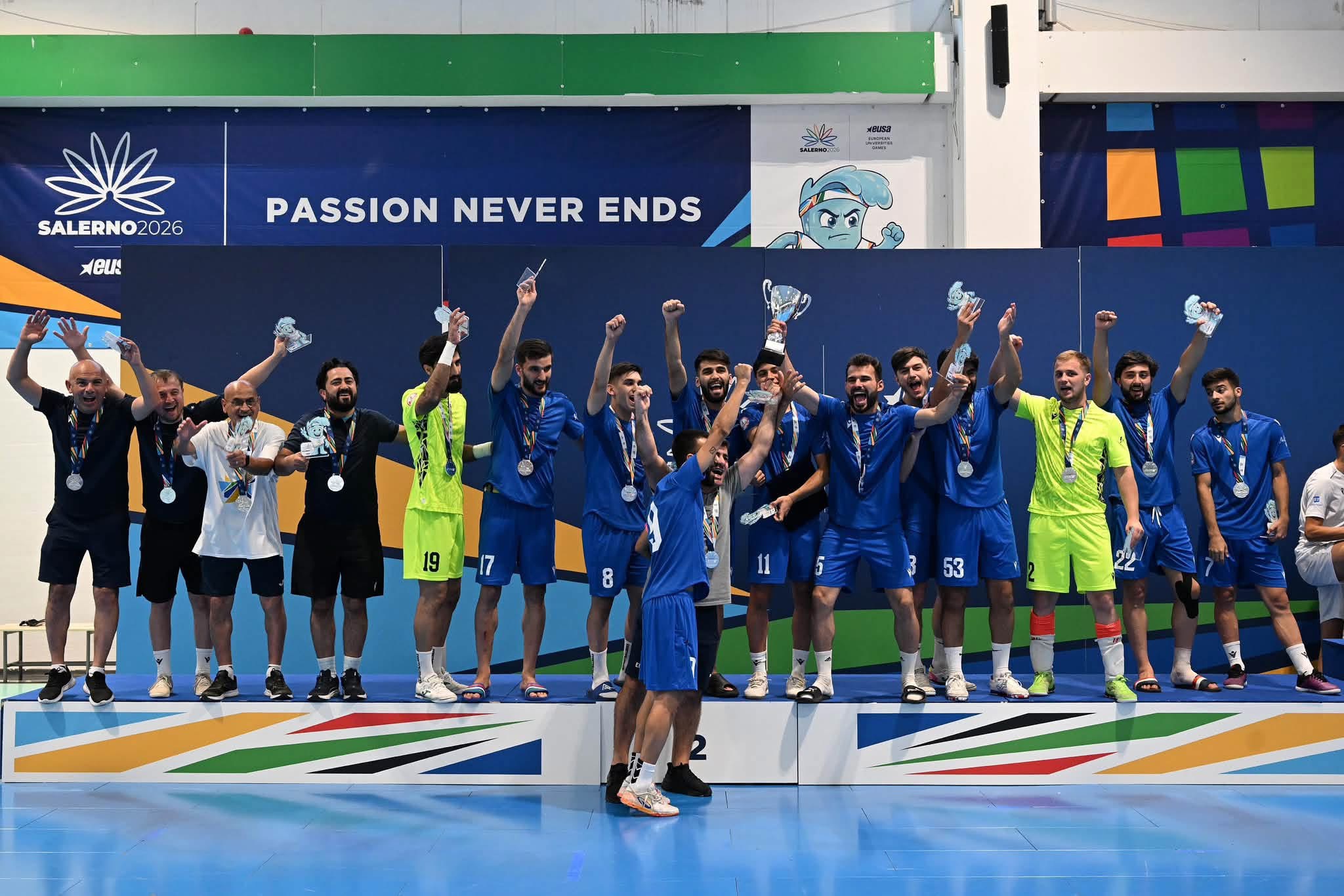 ASA Avropa universitet oyunlarının gümüş medalını qazandı