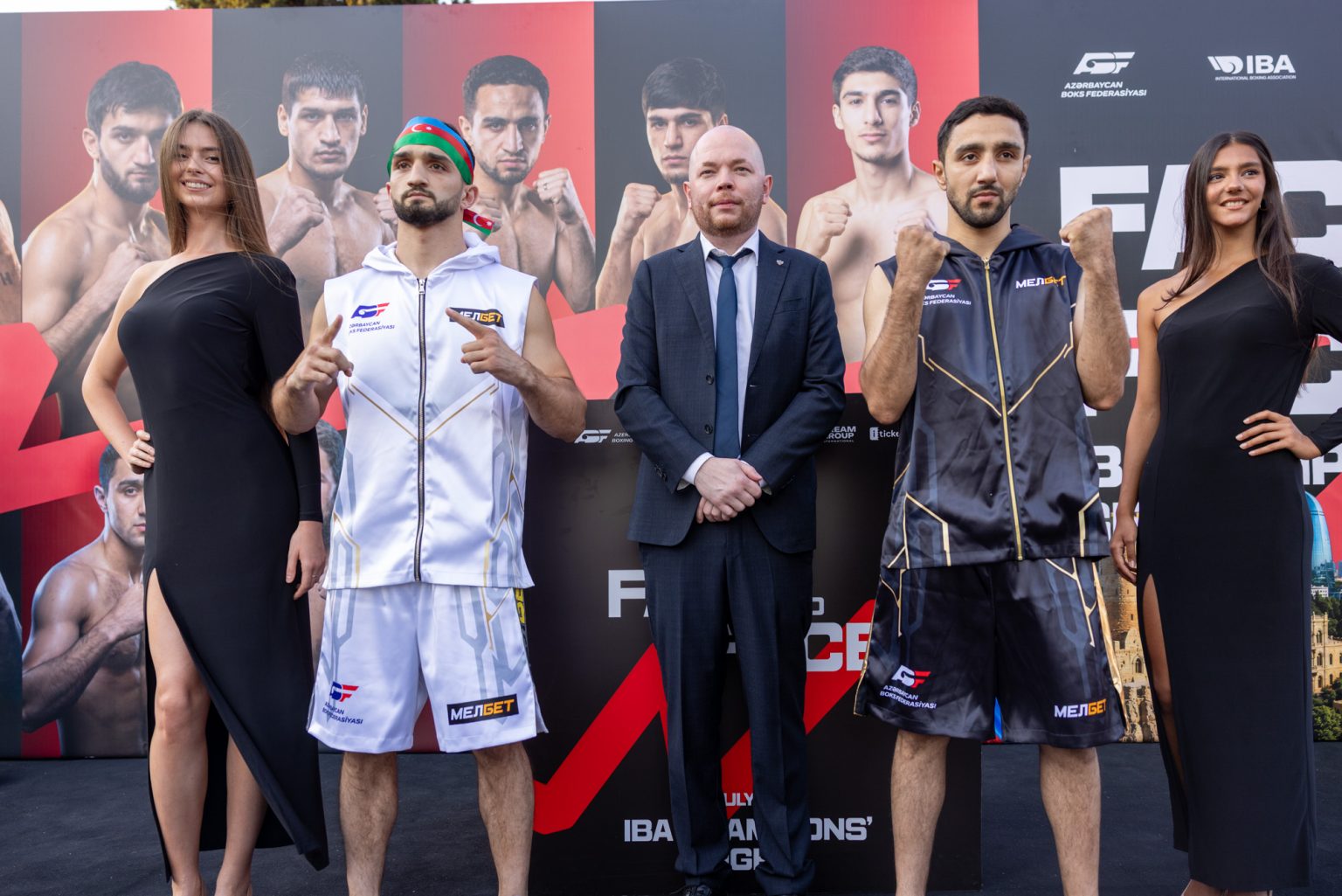 İBA çempionlar gecəsi: Çəki və üz-üzə mərasimi keçirilib