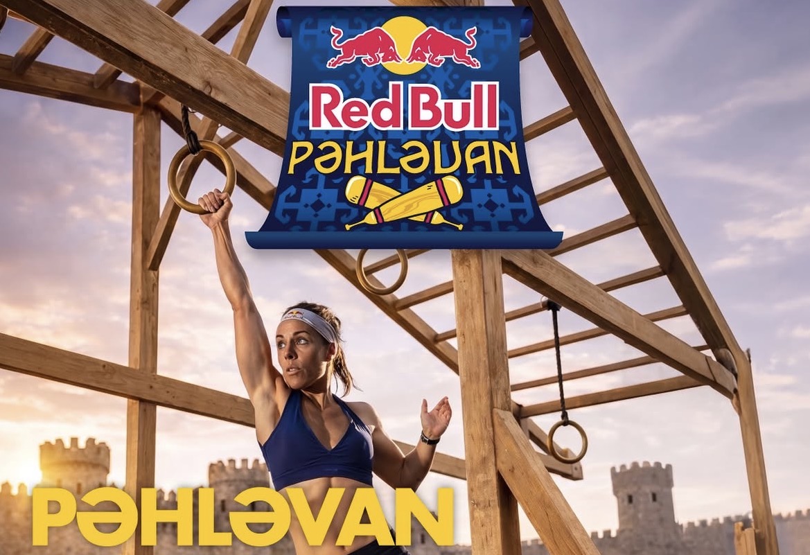 “Red Bull pəhləvan” İçərişəhərdə