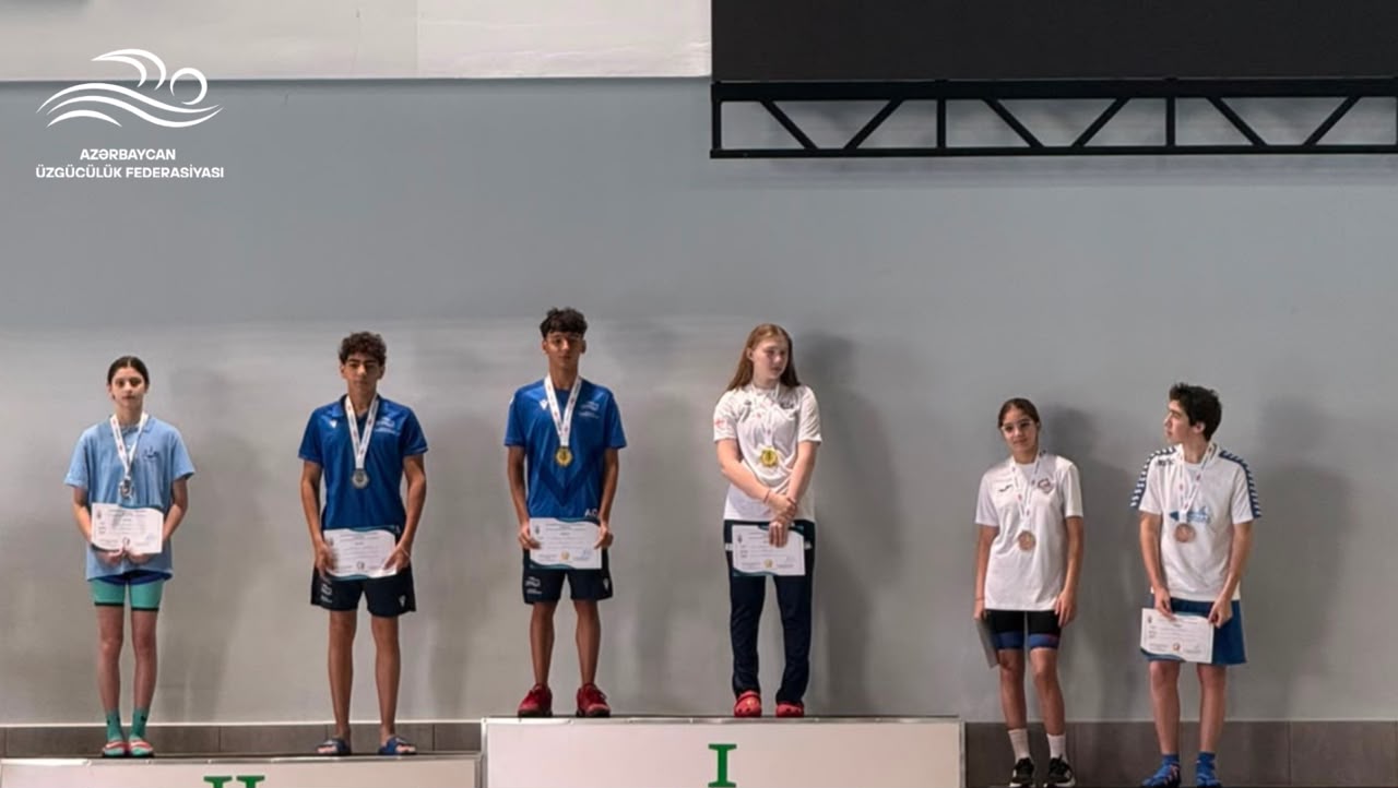 Üzgüçülərimizdən Gürcüstanda 7 medal