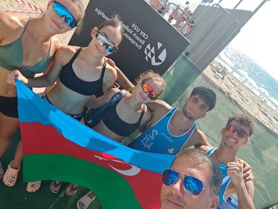 Çimərlik voleybolçularımız 9 pillə irəlilədi