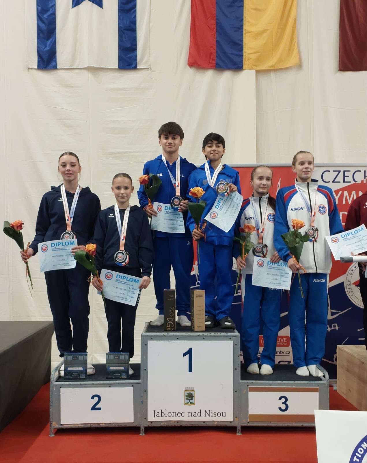 Gimnastlarımızdan Çex Respublikasında 3 qızıl medal