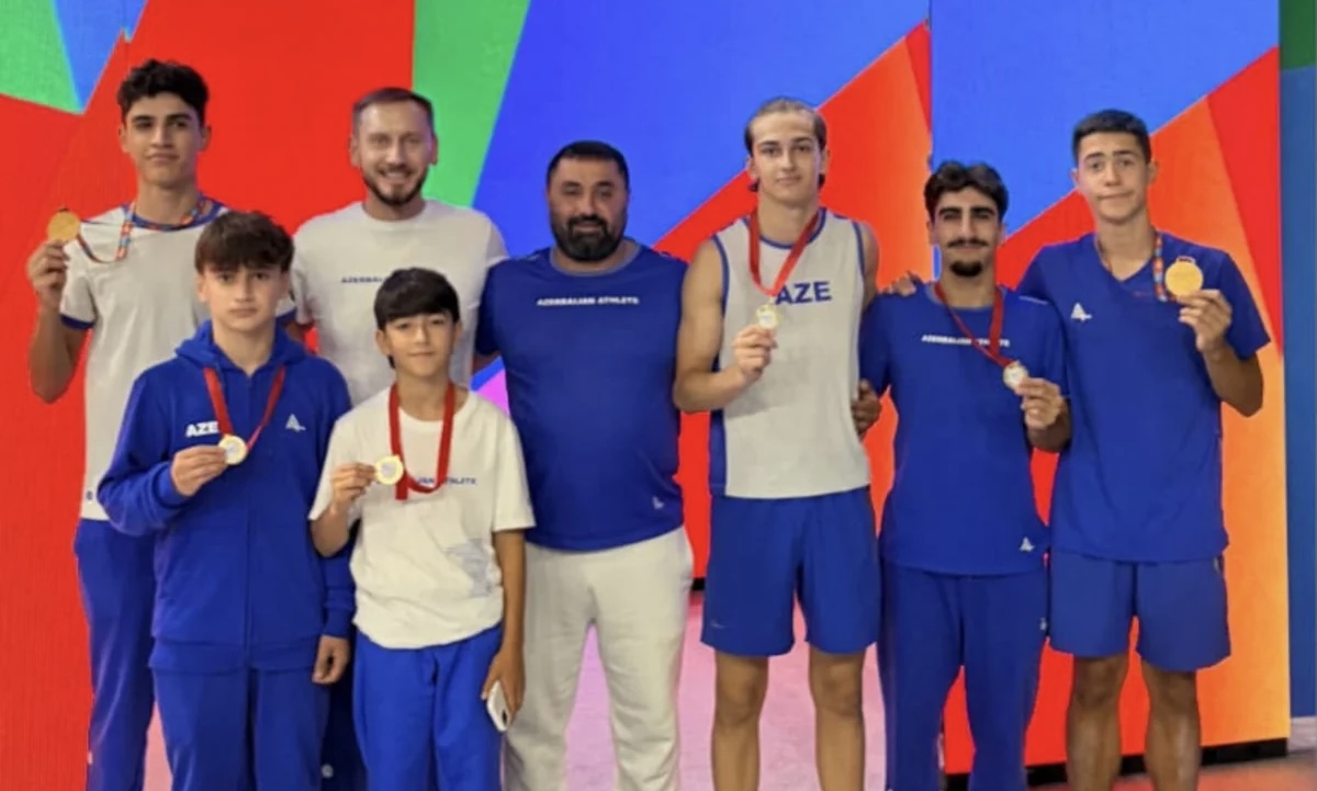 İtaliyada 5 qızıl və 1 gümüş medal