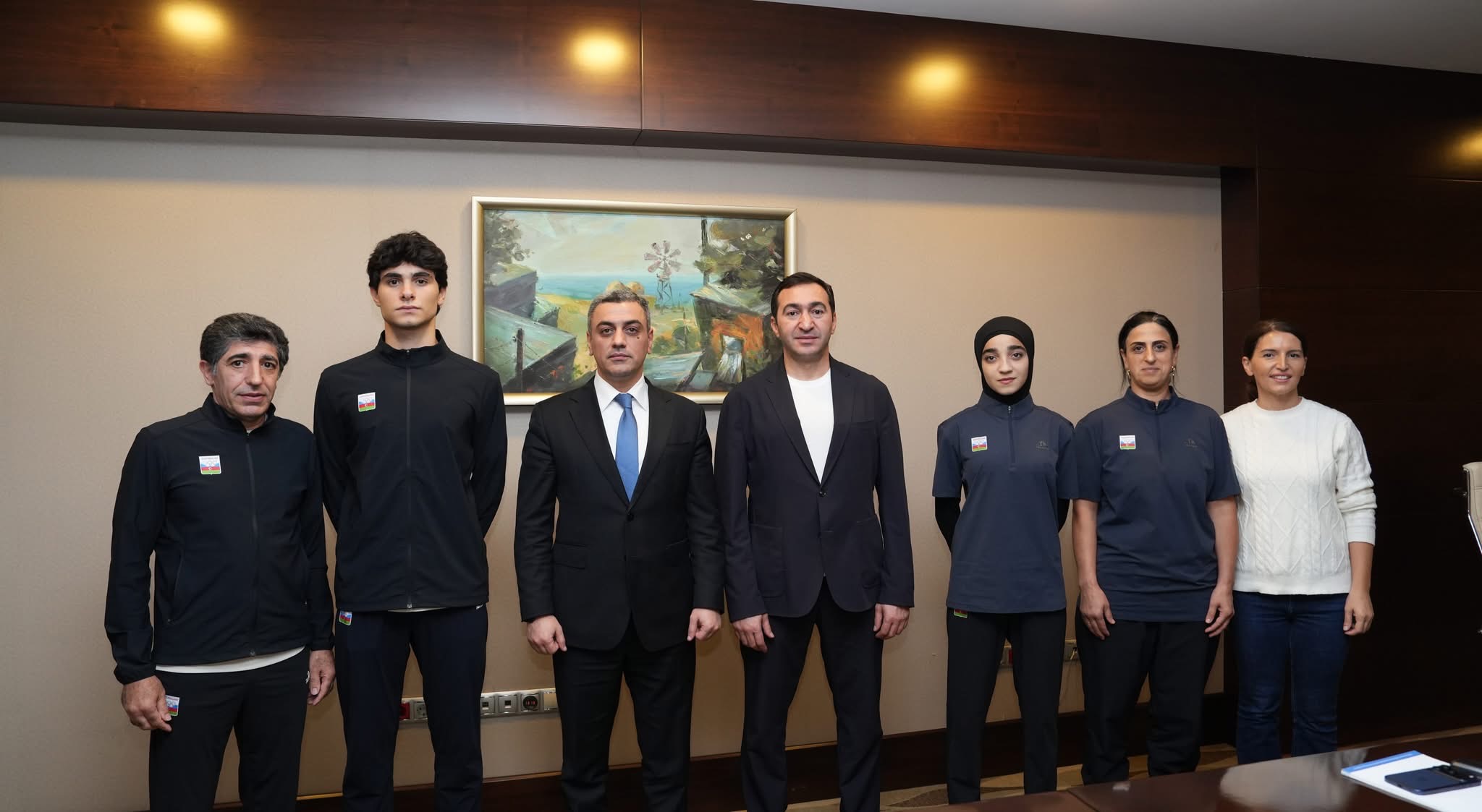 Dəkərə yollanacaq taekvondoçularla görüş